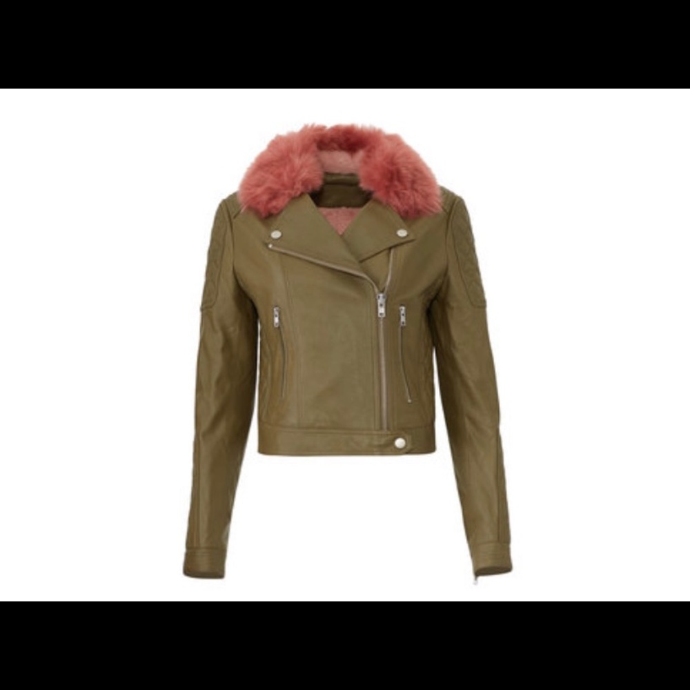 Samantha Sipos leather jacket